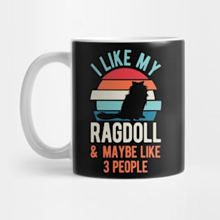 Ragdoll Cat Funny Gifts Mug